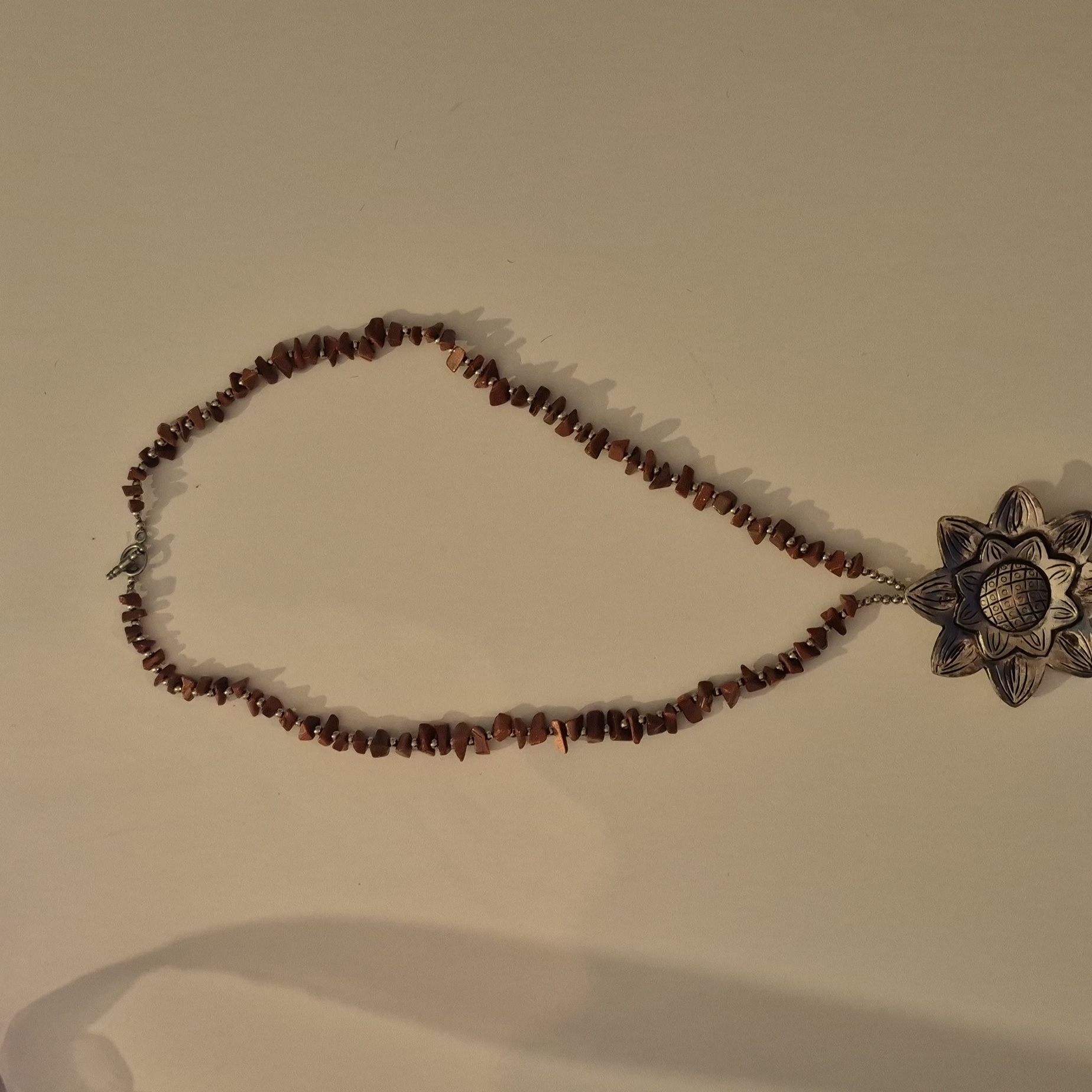 Beautiful Fun Flower Necklace